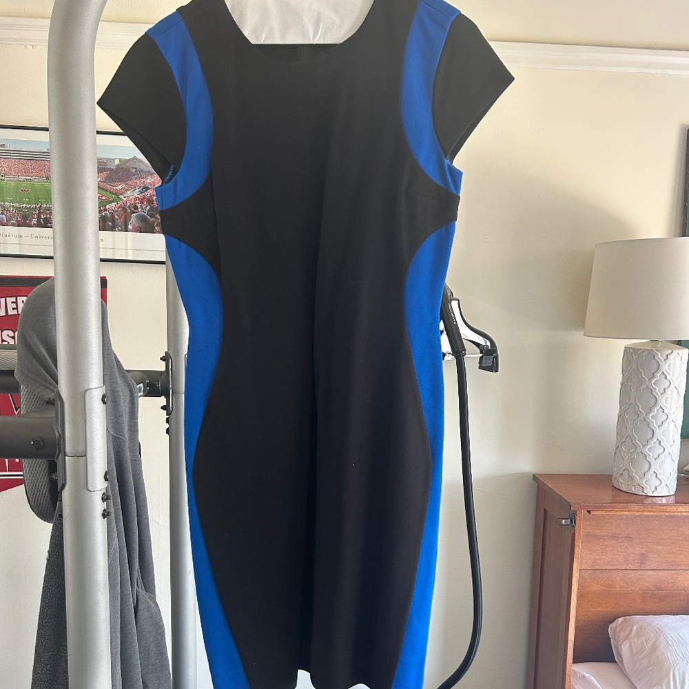Diane von Furstenberg Color block Pencil Dress